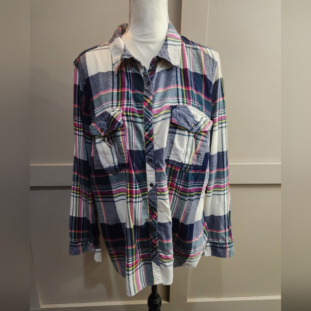 Maurices Multicolored Flannel. Size 2X. Super Cute!